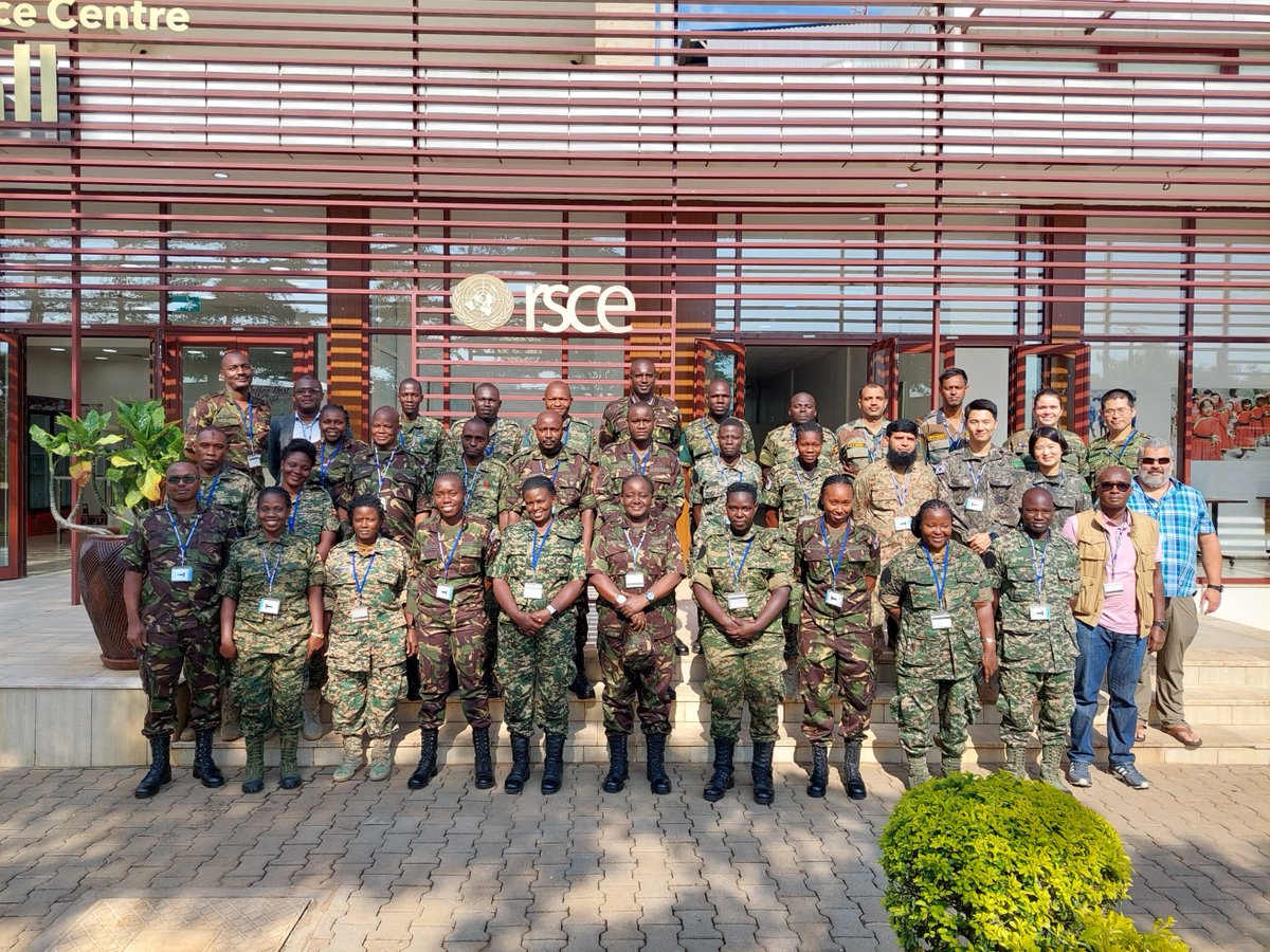 UN Regional Service Centre Entebbe (RSCE) (@unrsce) on Twitter photo The Field Medical Assistants Course (FMAC) takes place this week at the RSCE.
26 Kenyan and Ugandan military officers will be trained in Advanced first-aid techniques to respond to life-threatening situations.
<a href="/StateHouseUg/">State House Uganda</a> <a href="/GovtOfKenya/">Government of Kenya</a> The Field Medical Assistants Course (FMAC) takes place this week at the RSCE.
26 Kenyan and Ugandan military officers will be trained in Advanced first-aid techniques to respond to life-threatening situations.
<a href="/StateHouseUg/">State House Uganda</a> <a href="/GovtOfKenya/">Government of Kenya</a>