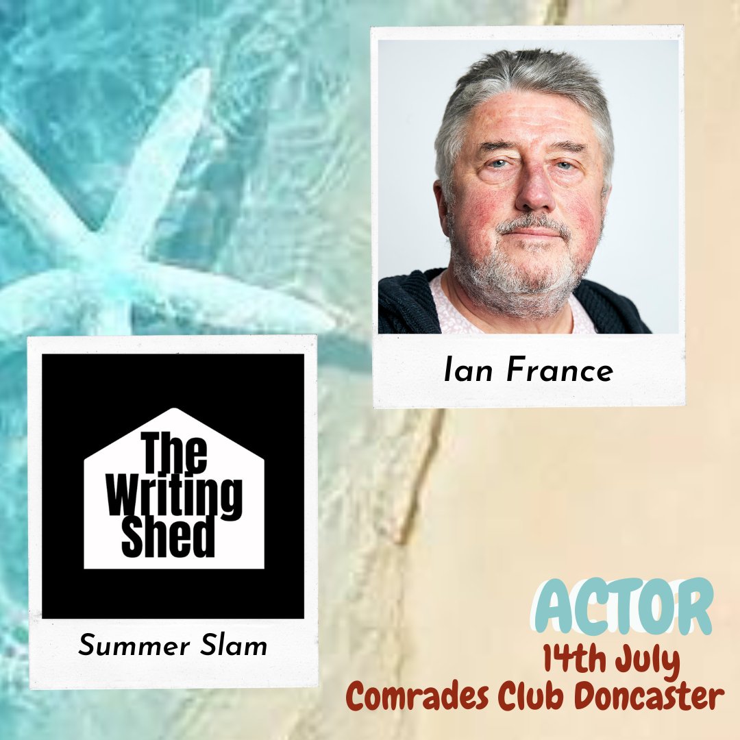 ShedWriting's tweet photo. π£ ACT ANNOUNCEMENT: IAN J FRANCE
Ian is a 66 year old actor, but age is just a number! A Lancastrian exiled in Yorkshire for many years. He's happy performing comedy and gritty drama and keen to promote a northern perspective.
#actor
#performanceslam
#Doncaster https://t.co/ZoNpXpDmOC