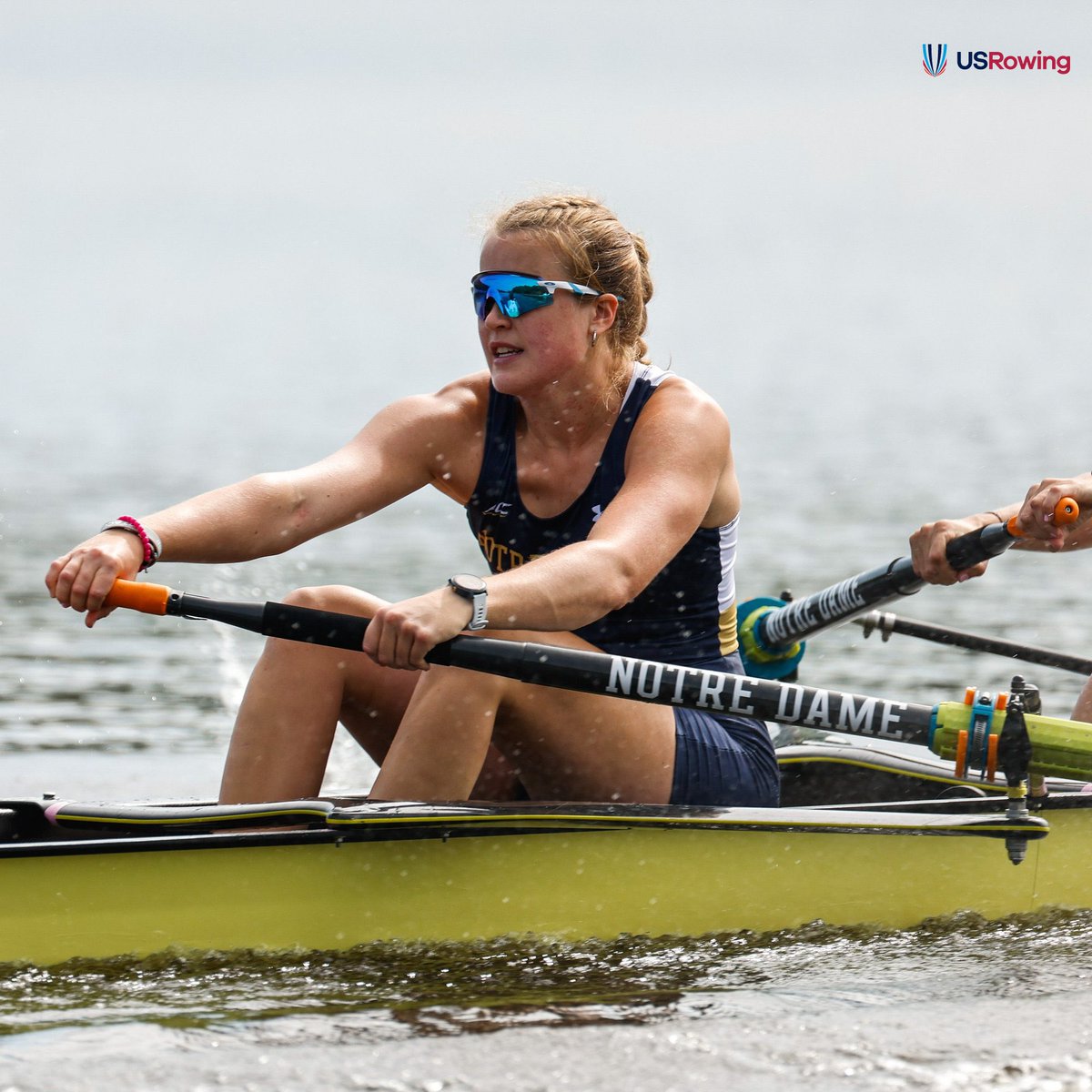 NDRowing's tweet photo. Congratulations to Natalie Hoefer (‘25) for being selected to the U23 National Team! Natalie will represent the US in the W4+ at the U23 World Rowing Championships in Plovdiv, Bulgaria later this month. 

#rowirish☘️ https://t.co/C0W0dOGVmQ