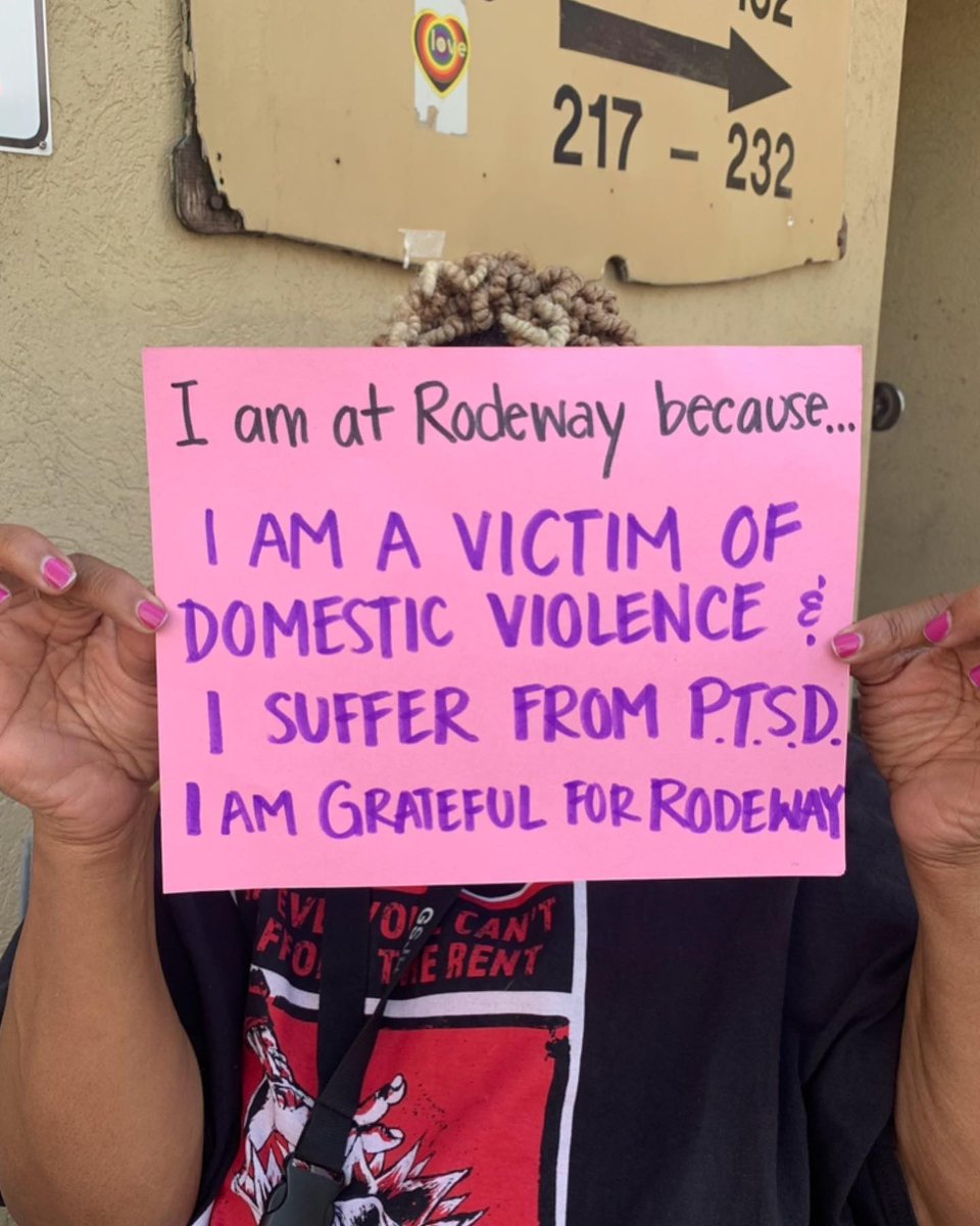 Day 4:
“I am at Rodeway because… I am a victim of domestic violence &amp; I suffer from P.T.S.D. I am grateful for Rodeway”
gofund.me/0cecf1c9