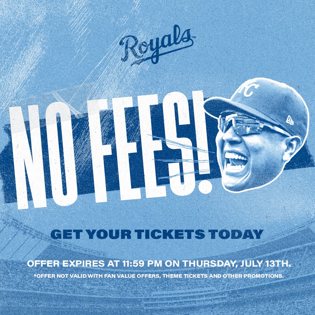 Kansas City Royals on Twitter "Our no fees flash sale is back! Get
