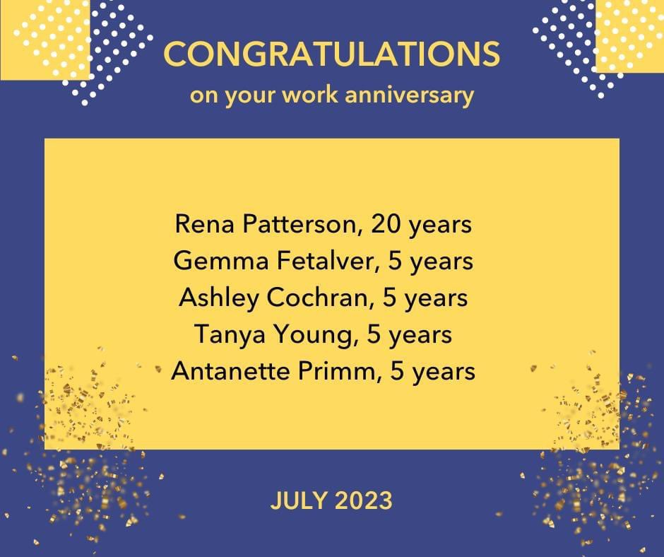 Nazhomeinc's tweet photo. Congratulations to these Nazareth Home employees who are celebrating a milestone service anniversary this month. We are in gratitude to you for all you do! #serviceanniversary #teamwork https://t.co/qb8WaNkKKZ