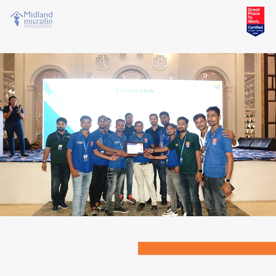 MidlandMicrofin's tweet photo. A big shout-out to all the incredible employees of Midland Microfin who made the Darbhanga Townhall event a resounding success! ππ½π
#MidlandMicrofin #TownhallEvent #EmployeeRecognition #TeamWork #Achievements #team https://t.co/66bXIkRDy0