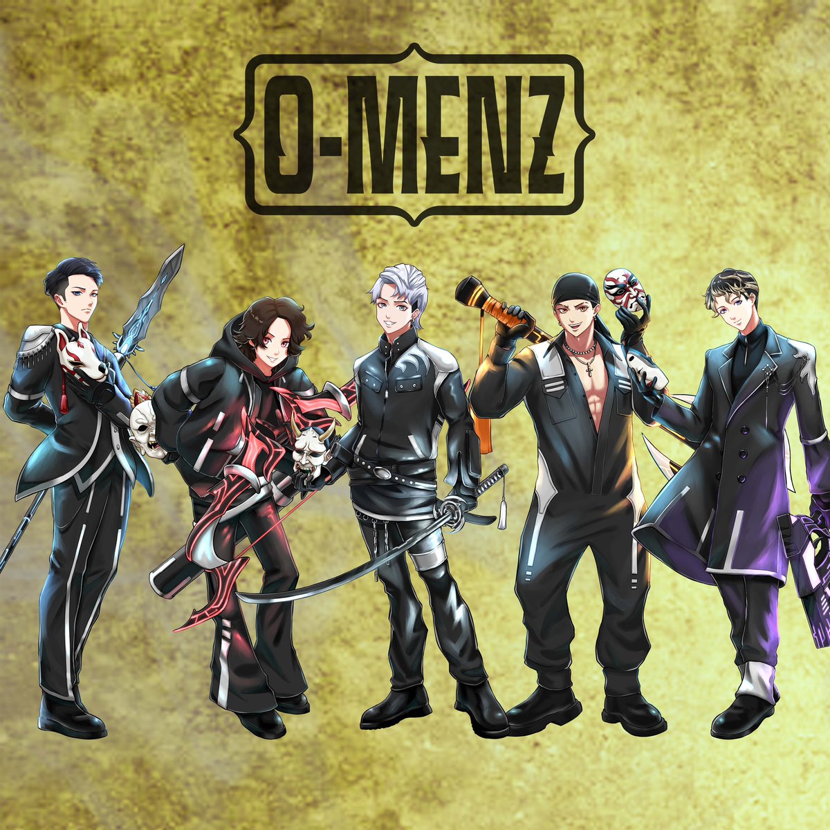 ダンステロリスト集団 O-MENZ 二次元イラスト公開🇯🇵🔥 【O-MENZ】