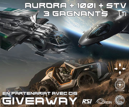 Elbe_Poly's tweet photo. Incroyable ce Week end à Paris ! Pour le débrief de ce #barcitizen, commençons par dévoiler le prochain #Giveaway #StarCitizen :
 
Un Origin 100i, un Aurora MR et un STV ! Tous avec une LTI ! Merci à @RobertsSpaceInd pour ce beau cadeau ! (3 gagnants distincts)

D'ailleurs en ce moment, vous pouvez tester le jeu gratuitement. RDV sur le stream pour plus d'info, tous les jours dès 17h.

📅 TAS dimanche 30/07 vers 23h30
🔰 Pour participer : https://t.co/VVPv3rv5LO