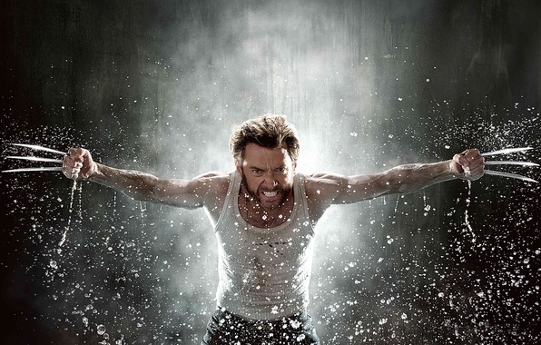 9 live action supermen, 8 live action batmen, 3 live action spidermen,  but there is only one live action WOLVERINE