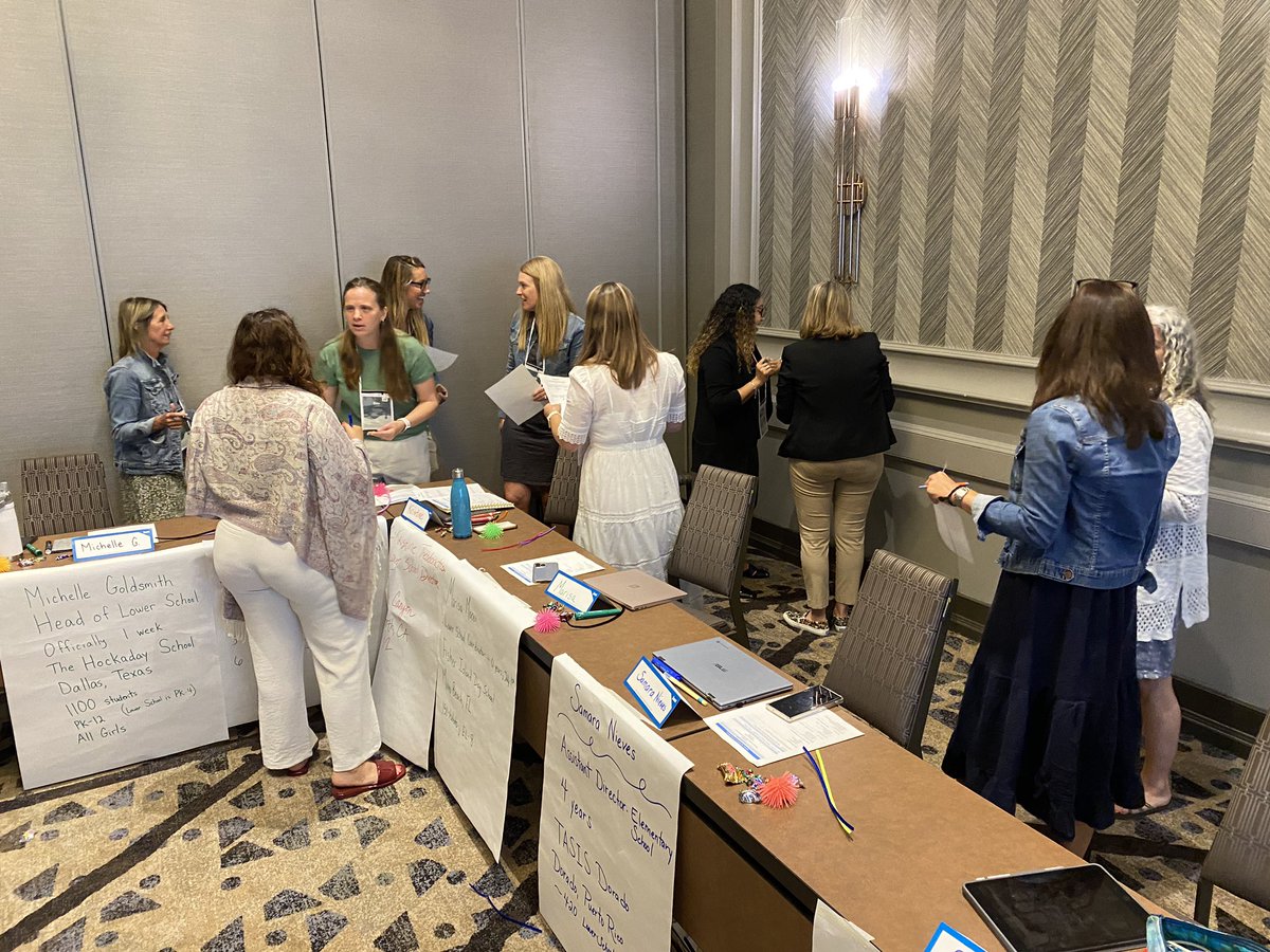 It all starts with the relationships! #ISMSI2023 <a href="/isminc/">Independent School Management</a> #LeadingtheEffectiveLowerSchool