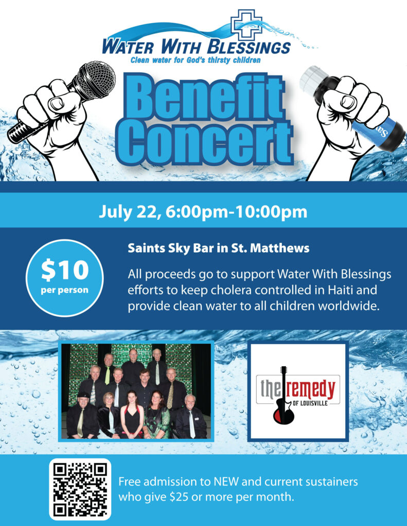 WaterWBlessings's tweet photo. Water With Blessings is proud to present a HUGE Benefit Concert on 7/22 at 6PM starring The Remedy! Click here to learn how to get a free ticket, a t-shirt and all event info! https://t.co/waUl03A26L https://t.co/oCISEV2WQc