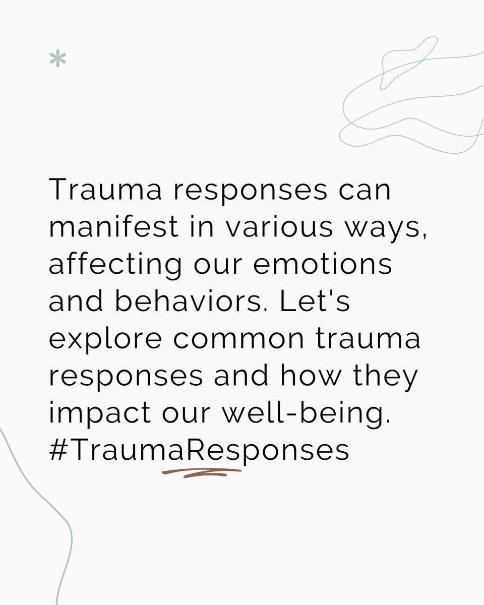 WittedRoots's tweet photo. Explore Trauma Responses 💔✨⁣⁣

Swipe through this carousel to understand the impact of trauma responses on our emotions, behaviors, and daily lives.

Read the full article here: https://t.co/YVscvb5LuR 🤝✨⁣⁣

#TraumaAwareness #MentalHealthMatters #HealingJourney https://t.co/zblFm3D3JB