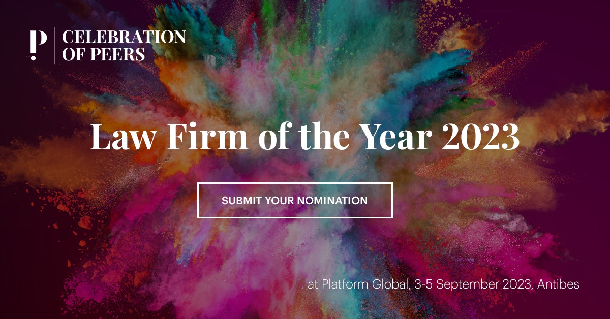 Nominations now open for Law Firm of the Year 2023 accolade! Recognizing exceptional legal services in the digital infrastructure sector. Submit your nominations to celebrate the industry's growth and succes. →⁠ platform-markets.com/antibes/celebr…