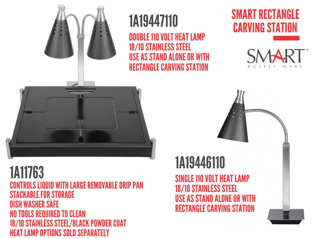 SMARTBuffetWare's tweet image. 💡 Product Spotlight Learn more at smartbuffetware.com or give us a call! 877-463-3388 
.
#smartbuffetware #smartbuffet #choosesmart #productspotlight #hospitality #foodservice #buffet #catering #events #carvingstation