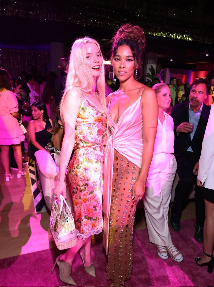 alexandra shipp barbie purple dress LGBTQ+ "Barbie" Actors Discussed Representation In Barbie Land