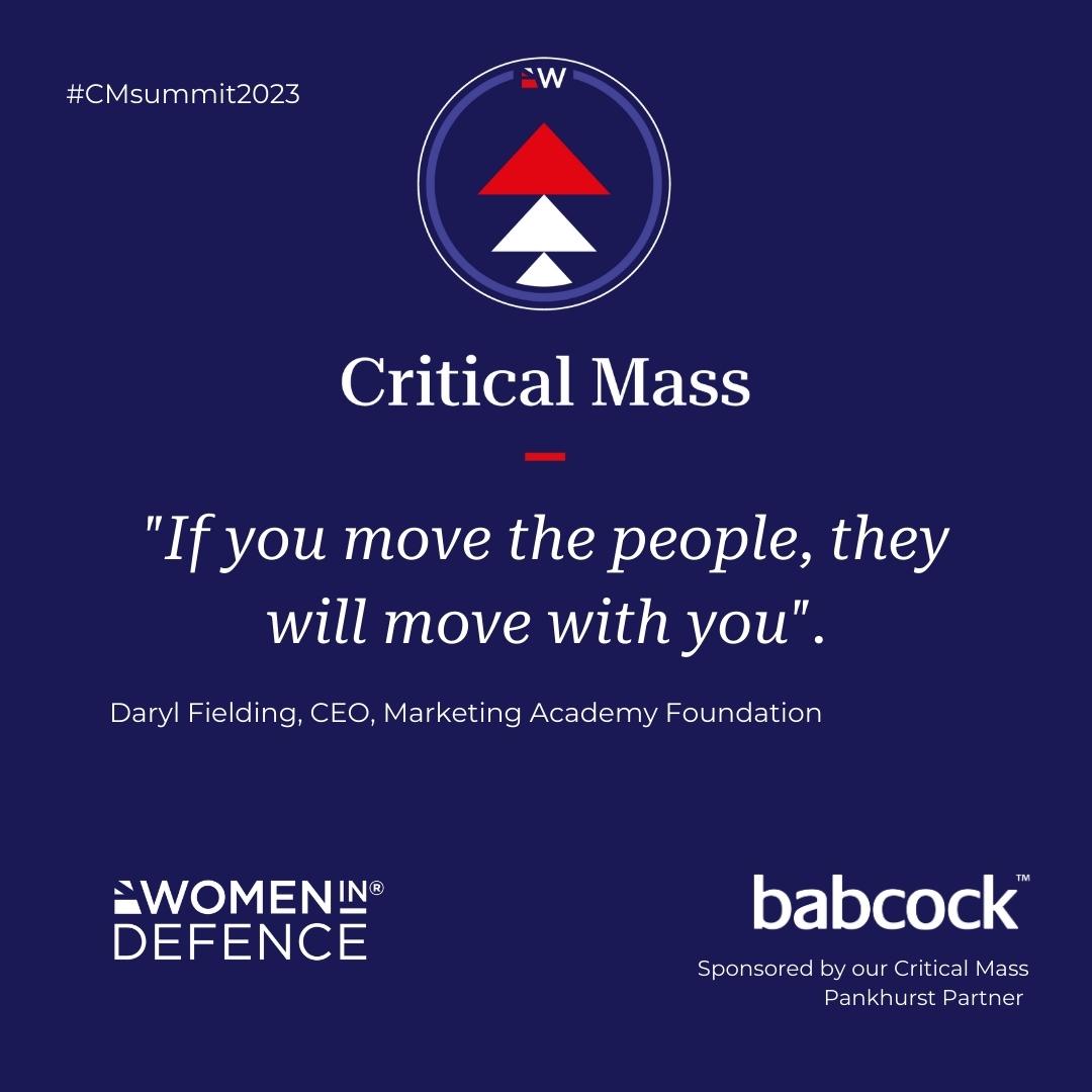 womenindefence's tweet photo. The power of meaningful can catapult you forward. (We had the room practically in tears during this moving presentation, where @daryl_fielding shared how she convinced snr male decision makers at Unilever to buy into the Campaign for Real Beauty Campaign at Dove.

#CMsummit2023 https://t.co/tSoisqjMNQ