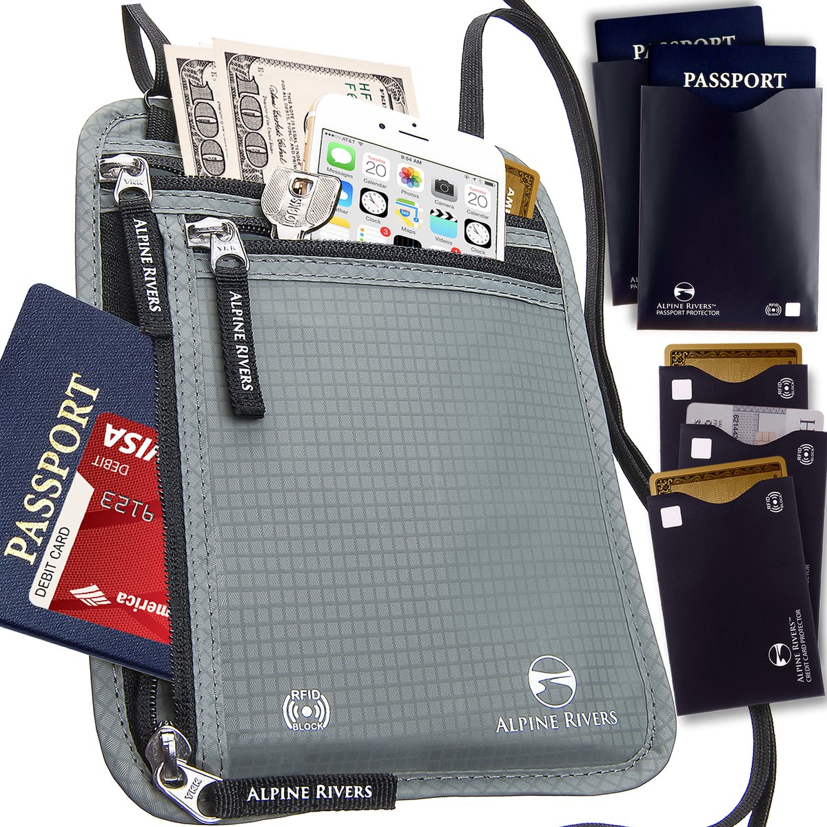 alpinerivers's tweet image. Get ready to take the city by storm, while our City Deluxe neck wallet keeps your valuables secure! 👜

🔒 Visit our website to learn more about travel safety: bit.ly/3AlpineRivers 

#AlpineRivers #CityExplorer #NeckWallet #TravelSmart 🕵️‍♂️