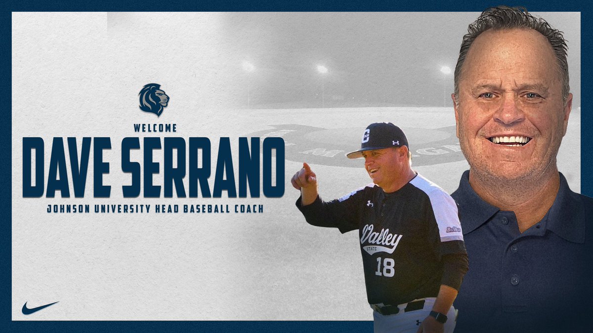 Johnson Baseball (@juroyals_bb) on Twitter photo Welcome home, Skip.
Join us in welcoming <a href="/DaveSerrano11/">Dave Serrano</a> as our new Head Coach!
#RoyalPride | #JUBaseball Welcome home, Skip.
Join us in welcoming <a href="/DaveSerrano11/">Dave Serrano</a> as our new Head Coach!
#RoyalPride | #JUBaseball