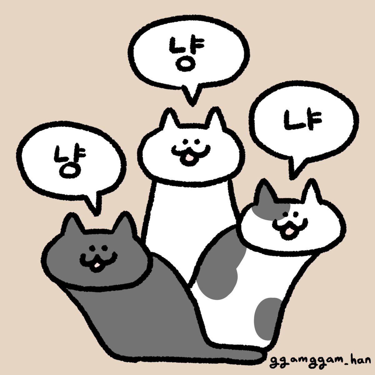 ggamggam_han's tweet photo. 7월 10일 오늘의 고양이들 https://t.co/apcJT3BGHi