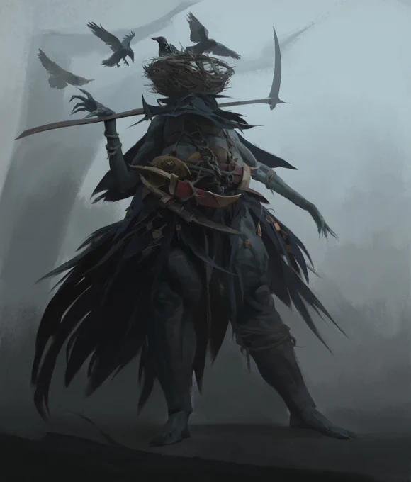 Illustration | Crowman   Vol Prokh