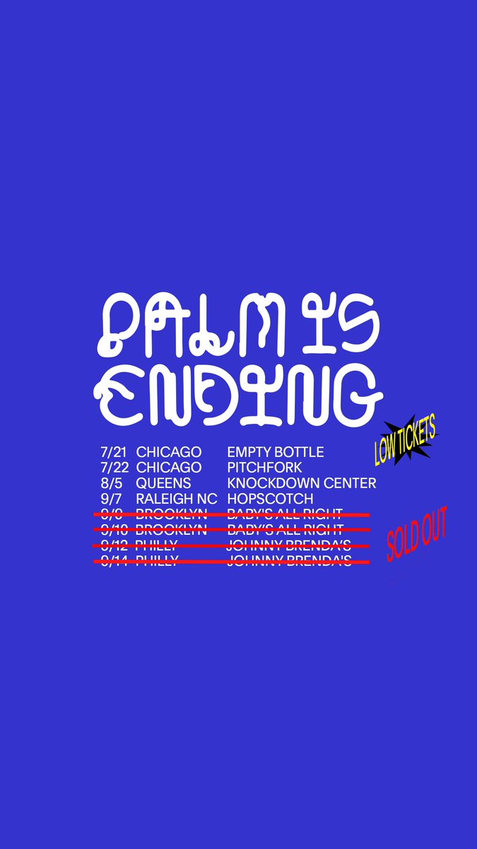 Low ticket Chicago empty bottles