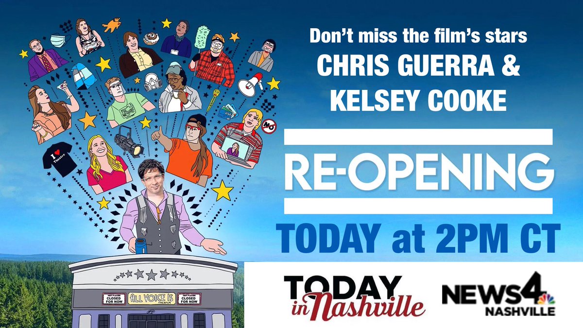 Don’t miss <a href="/thekelseycooke/">Kelsey Cooke</a> &amp; <a href="/chriswguerra/">Chris Guerra</a> on <a href="/TODAYINNASH/">TODAY in Nashville</a> <a href="/WSMV/">WSMV 4 Nashville</a>!