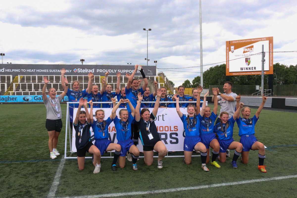 🙌 Thanks to all who made Friday's <a href="/inspiresport/">inspiresport</a> #ChampionSchools Finals Day at <a href="/ThunderRugby/">Newcastle Thunder</a> such a successful event!

🥁 Here are your 2023 Champion Schools, starting with the Year 7 Girls winners... @maletlambert!