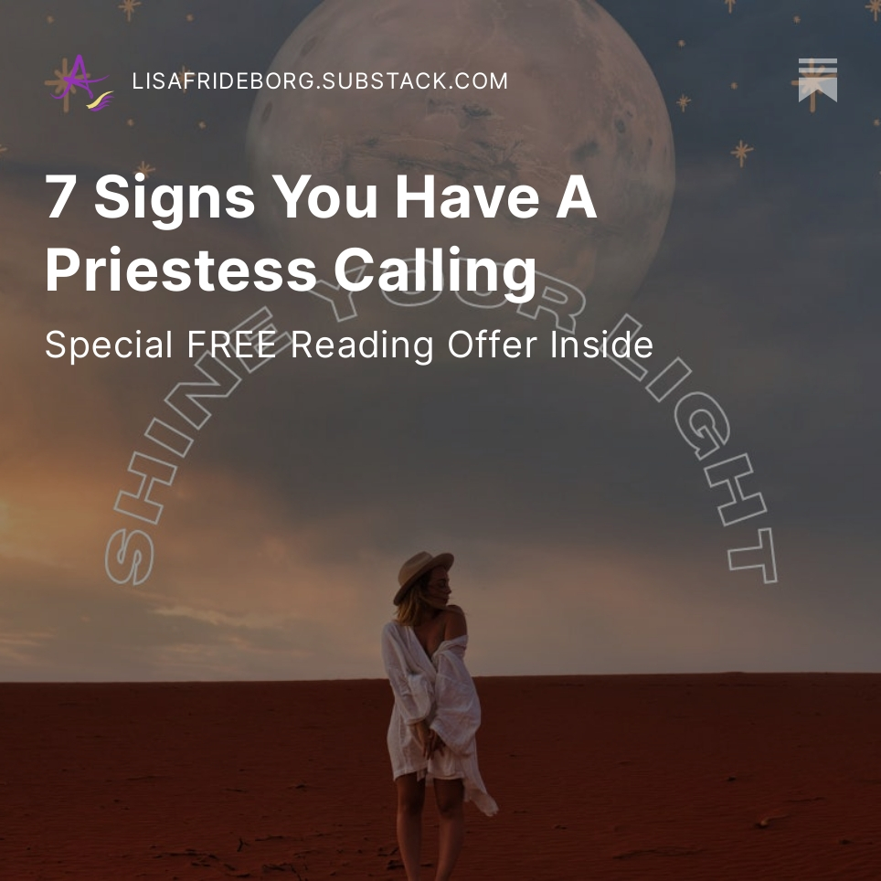 LisaEddyTarot's tweet photo. Check out my latest Substack! 

https://t.co/OuZKzOlQv2

#tarot #astrology #spirituality #priestesspath https://t.co/SXtXKsjswc