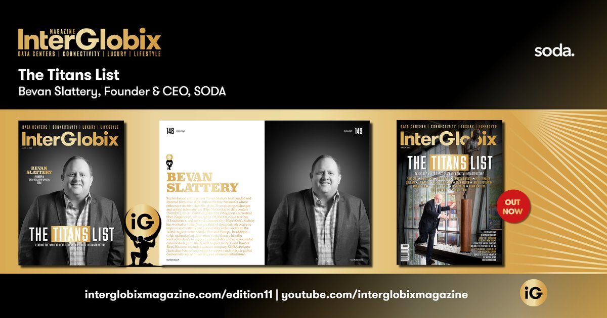 InterGlobix Magazine | Datacenters & Connectivity tweet media