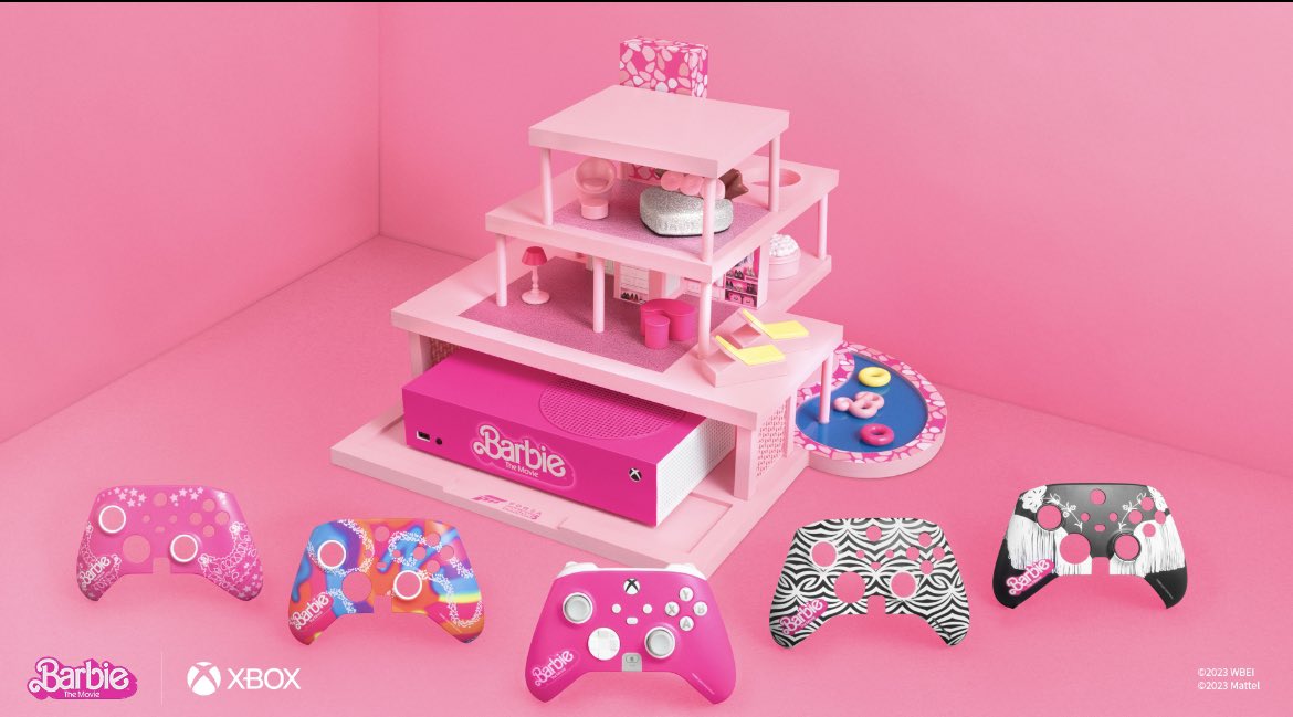 SmashClips23's tweet photo. @Xbox @barbiethemovie #Xbox_BarbieTheMovieSweepstakes https://t.co/wmVZSrkpwy
