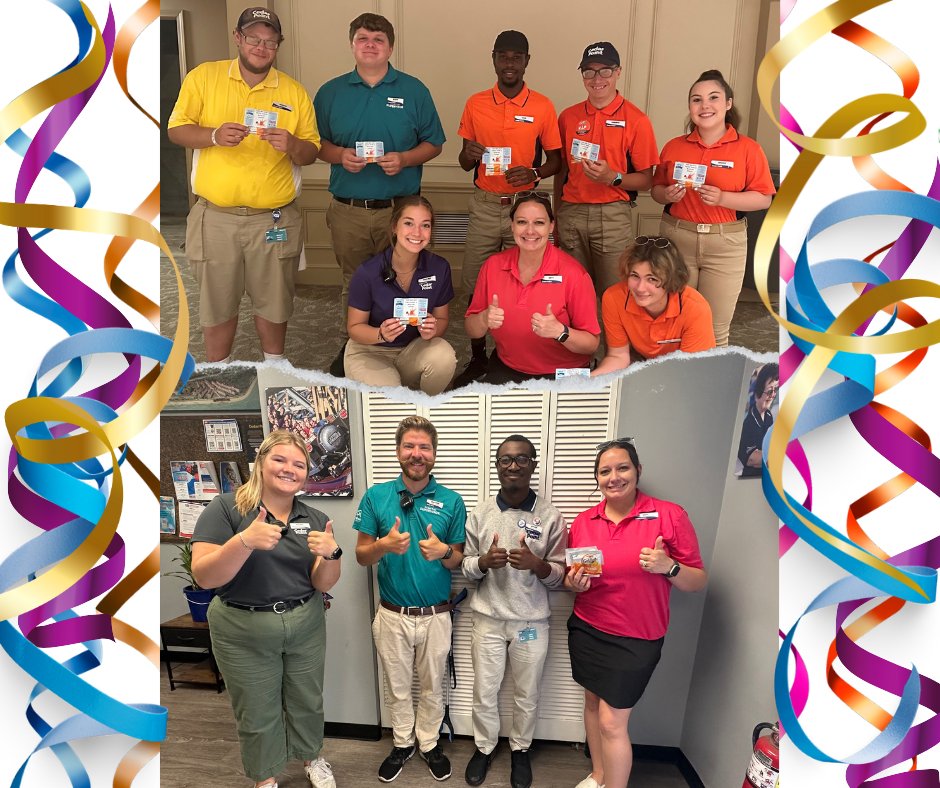 CedarPointTeam's tweet photo. Sending a shout-out to our marvelous Park Services and Events teams! Thank you for all you do to Make People Happy! 📷 #FunSquadFriday #CedarPointTeam https://t.co/U2D2yZoTrU