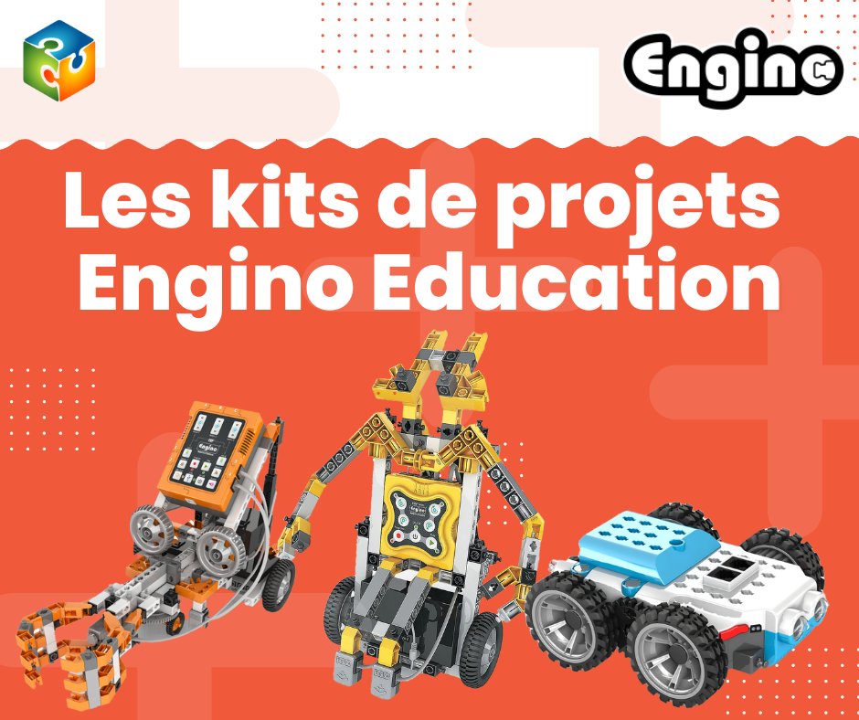 🧩Nouveauté,

Les kits projets <a href="/EnginoGlobal/">Engino</a> sont là ! 

⚙️Présenté sous forme de "jeux", Engino est un ensemble d'éléments mécaniques et électriques permettant de construire et programmer dès l'enfance. 👩‍🔧

👉 Pour en savoir plus sur les kits Engino :  my-etechno.com/301-engino