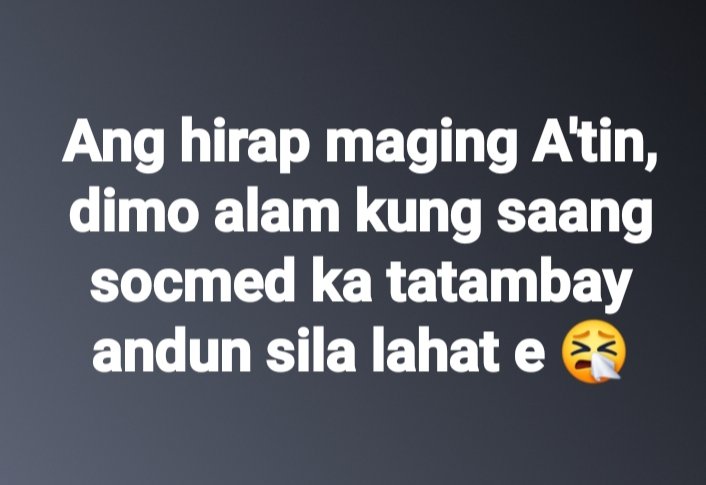 Ay grabe naman Yung atake Ng Bessy nayan ..hhaha 

Cr: Atin official group (FB)

<a href="/SB19Official/">SB19 Official</a> #SB19
