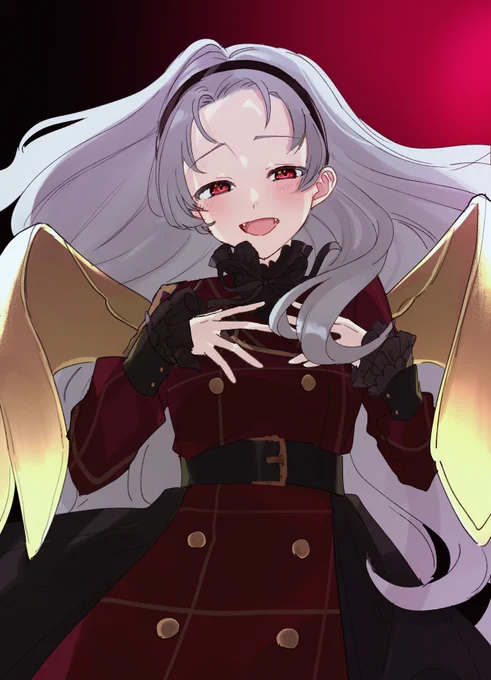 勝ちヒロイン衣装、いい………#森中びじゅつかん 