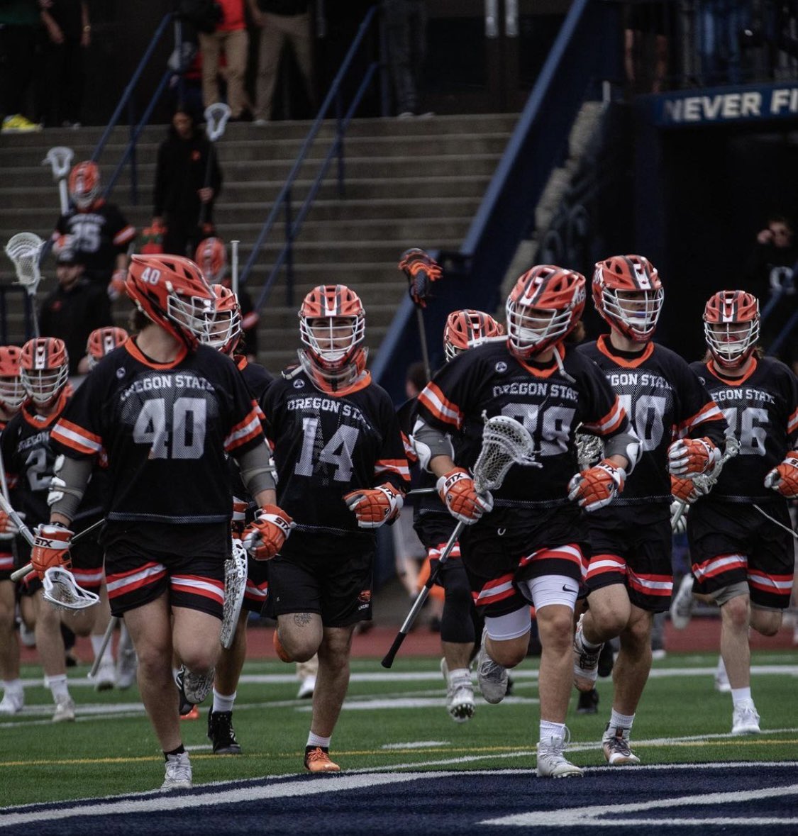 VarsityLacrosse's tweet image. Oregon State vs. Electric City (Scranton). Vote below