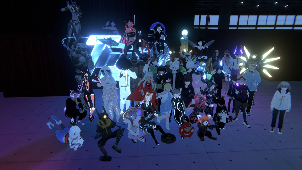 tubbydog's tweet photo. How am I this lucky to get to see Phia and finally meet @Thrilluwu and see his world. Keep it up dude and thank you for being there for your community.
#vrchat #thevirtualrealityshow #VRChatPhotography https://t.co/15i03GJlow