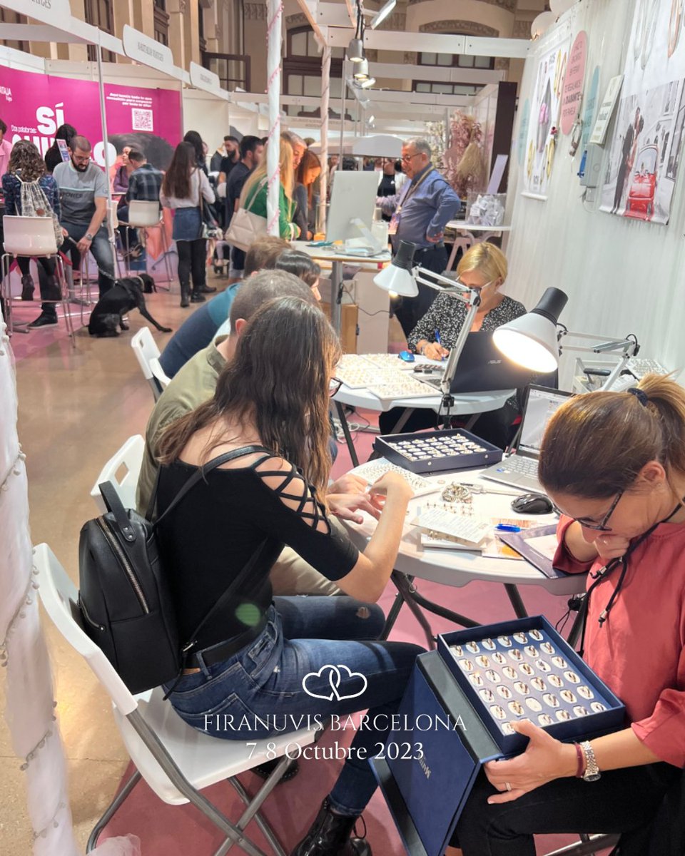 FiraNuvisBcn's tweet photo. #FiraNuvis #Barcelona os invita a conocer a los mejores profesionales del sector nupcial descargarte las invitaciones: https://t.co/B3aWdxfxjw y disfrutad de una cuidada selección de expositores que os llevarán las últimas novedades y #tendenciasnupciales2024 https://t.co/IV1qzvZ7x8