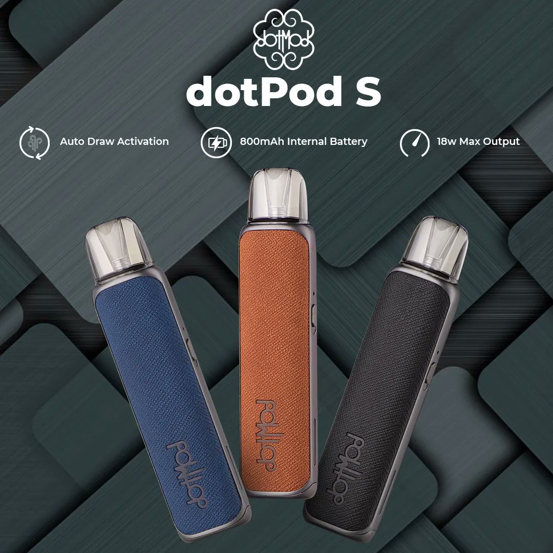 THIS IS IT!! Dotpod S Kit 😍 provides a truly portable vaping experience. Enjoy your preferred e-liquid more conveniently!

Grab yours now 😍 buff.ly/3rfIAWu

#DotmodDotpod#Mod #vapecommunity #vapeusa #cheapvapedeals