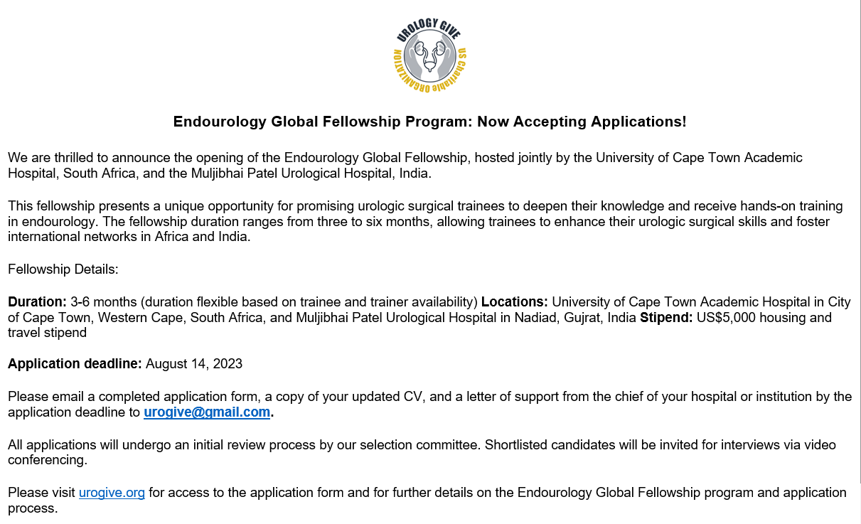 Endourological Society on Twitter "We are thrilled to announce the