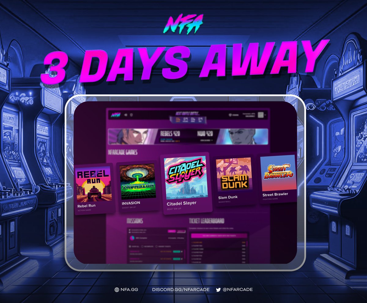 Non Fungible Arcade tweet media