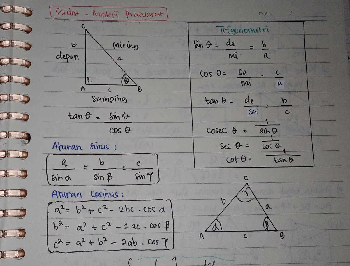 pentolmingyu's tweet photo. @schfess Ga bgtu sulit kok malah seru soalnya sambil gambar2 bngun ruang gtu trs klo kamu tau rumus2 tambahan kyk rumus diagonal sisi itu rusuk√3, diagonal bidang itu rusuk√2 etc itu bakal sedikit ngebantu, ini aku ada bbrp catatan buat gmbrn mtri dimensi tiga https://t.co/yfPMilmwys