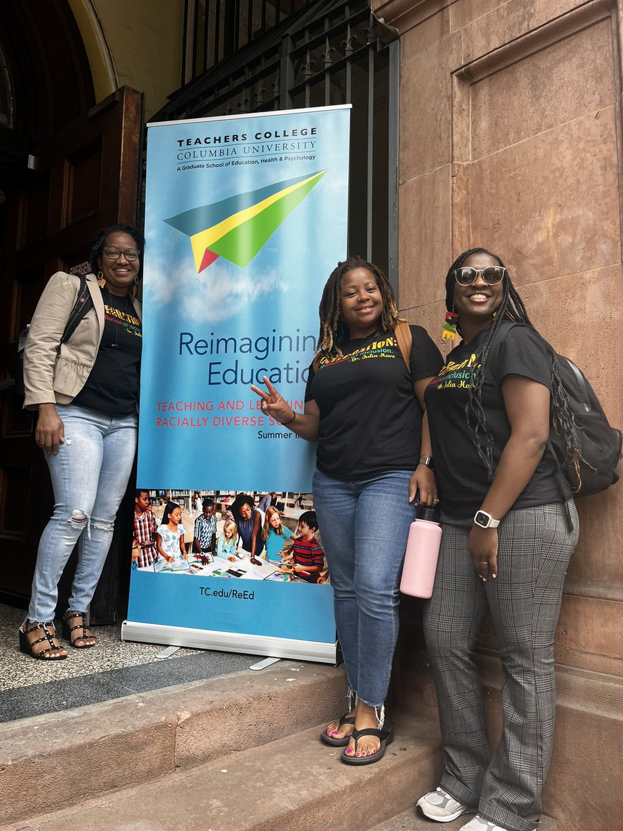 If you thought this education was a game- 

BlackSista-Doctas in the Black Rural South take on the Big Apple 🍎 for #reimaginedTC #antiracisteducation #curriculum #edchat #culturallyreaponsiveteaching