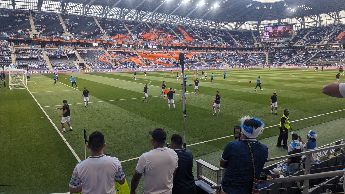 Great way to spend a night of soccer.     Gold Cup style.   Extra time and penalties!   #GOUSA