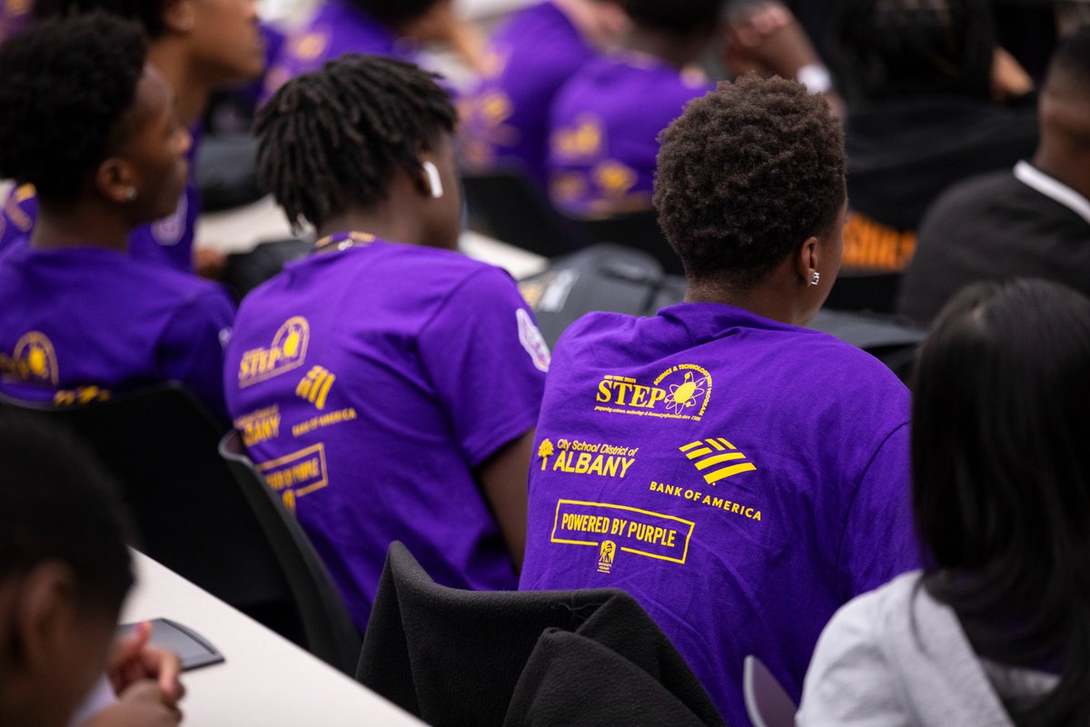 RichBecker518's tweet photo. Opening day for the @ualbany Science and Technology Entry Program @UAlbanySTEP. So grateful to Katie Nelson and @BankofAmerica for their continued support of STEP Core students - 5 years in a row now. Awesome! @UAlbanyCE @UAlbanyFund https://t.co/cUTYR5WnyF
