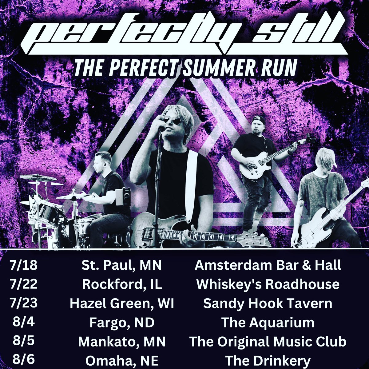 Perfectly Still band tweet media