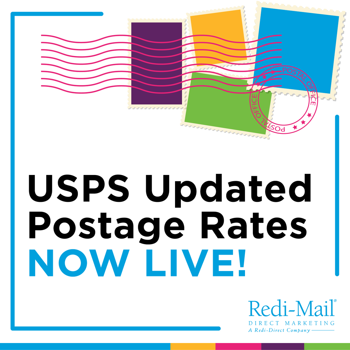 RediMail's tweet photo. The USPS’s latest postage rate update is now live! Redi-Mail is here to help you maximize the effectiveness of your direct marketing campaigns with a convenient guide with the latest changes. Check it out here:

https://t.co/deXahihetS

#directmail #directmailmarketing https://t.co/XU9J7MZnG8