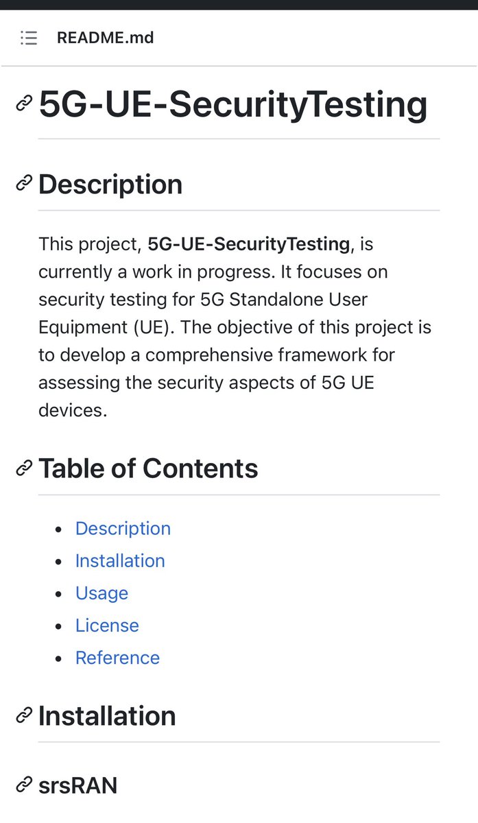 Interested in security testing of 5G SA user equipment?
We have open-sourced our implementation of NAS and RRC message security testing based on #srsRAN + #open5GS.
github.com/vaggelis-sudo/….
Related <a href="/acm_wisec/">ACM WiSec</a> 2023 paper: shorturl.at/pyIMU. Thanks to
Vaggelis Bitsikas &amp; team
