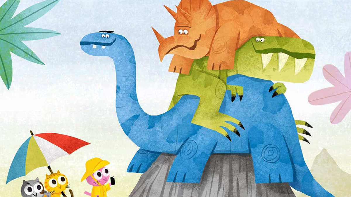 If you enjoyed our afternoon storytime with Sean Taylor and want some more delightful dinosaur reads, good news!
We've put together a list packed with recommendations for you: https://t.co/RJv7oIyhIX
Pic: Michael Slack https://t.co/wBQqdlus8V