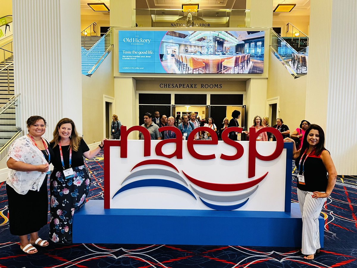 Team building with my new Robertson AP’s! #NAESP23 <a href="/katyisd/">Katy ISD</a> <a href="/SEREbulldogs/">Robertson Elementary</a>