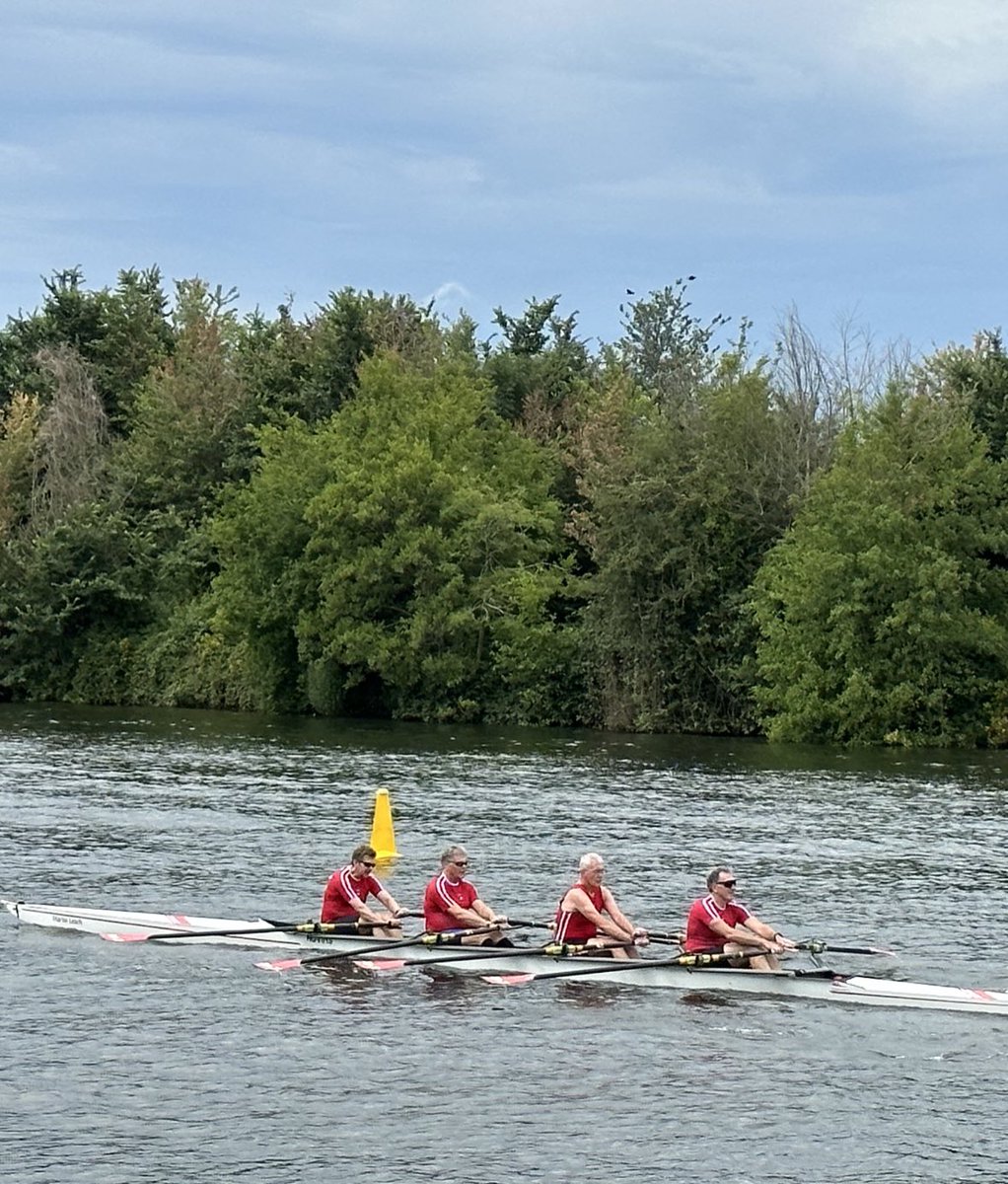 Our men’s quad at Kingston Regatta