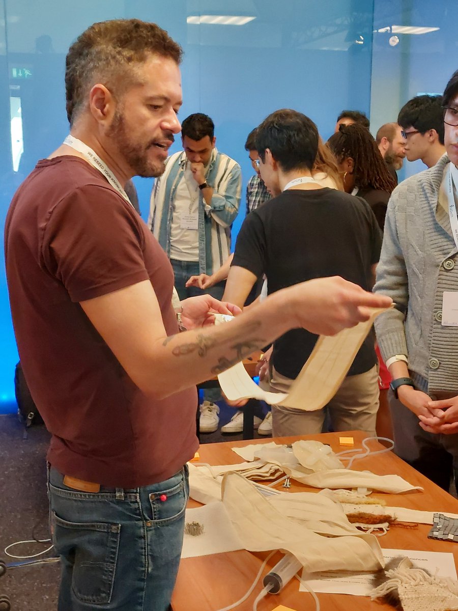 The day was filled with inspiration! Thank you to the workshop organisers and the attendees for making  today a success! #worldhaptics2023