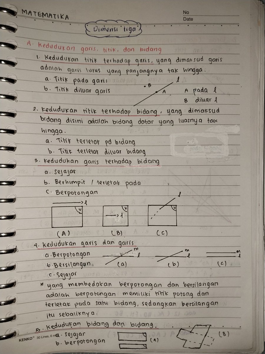 noenaaniaa's tweet photo. [ catatan materi kelas 12 ; dimensi tiga — matematika wajib ] https://t.co/Hyvt14ZF6y
