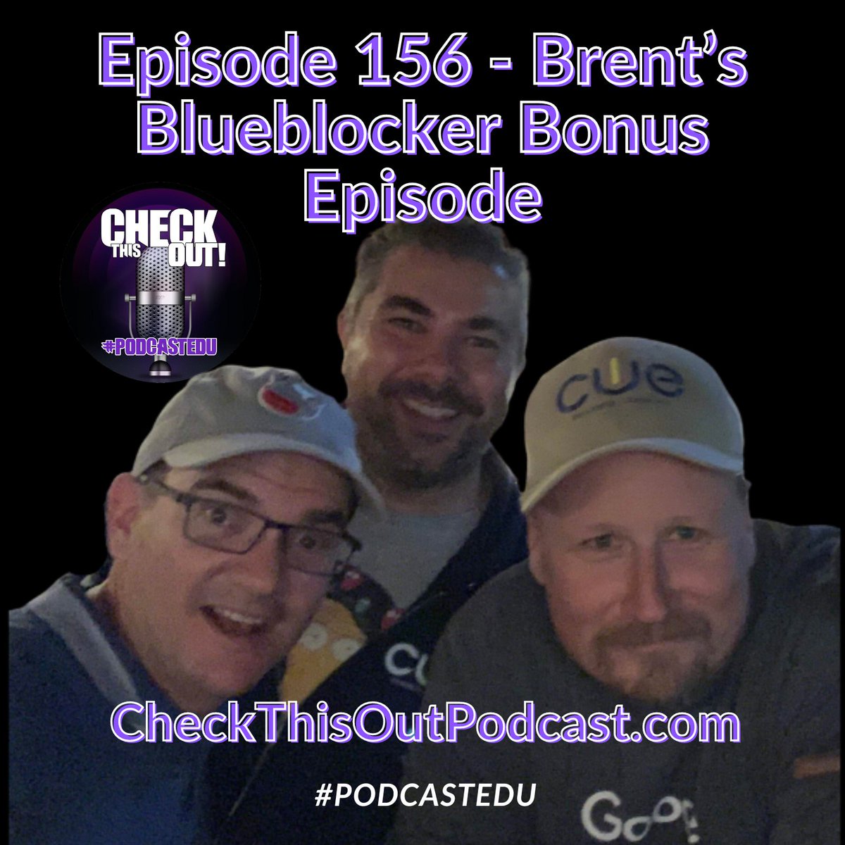 Yes, we did make a new episode. We spent some time chatting with @BrentGWarner about his future adventure! It is exciting news; you ought to check this out! We also share a few apps, shows, and conversations. #WeAreCUE #PodcastEDU bit.ly/ctoep156